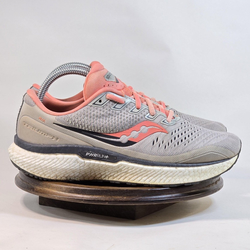 Saucony Triumph 18 Shoes Womens Size 8 Running PWRRUN+ S10595-30 Sneakers